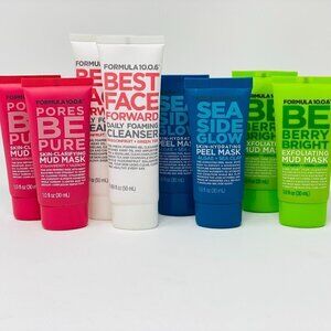 8pk-Formula 10.0.6-3 types of Masks & Cleanser